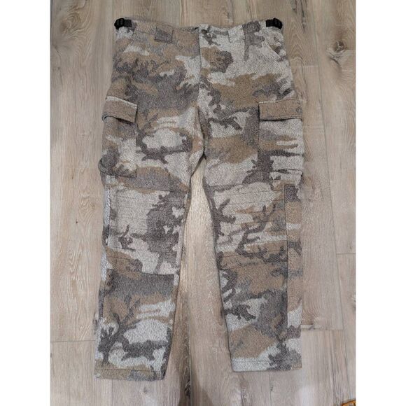 Cabela’s Wooltimate 4MOST Windshear Hunting Pants Men’s 42 Cargo Wool Blend Camo - Picture 1 of 15